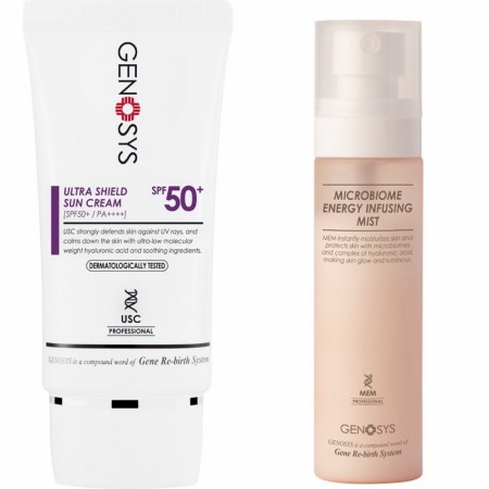 Ultra Shield Sun Cream SPF50 + microbiome mist
